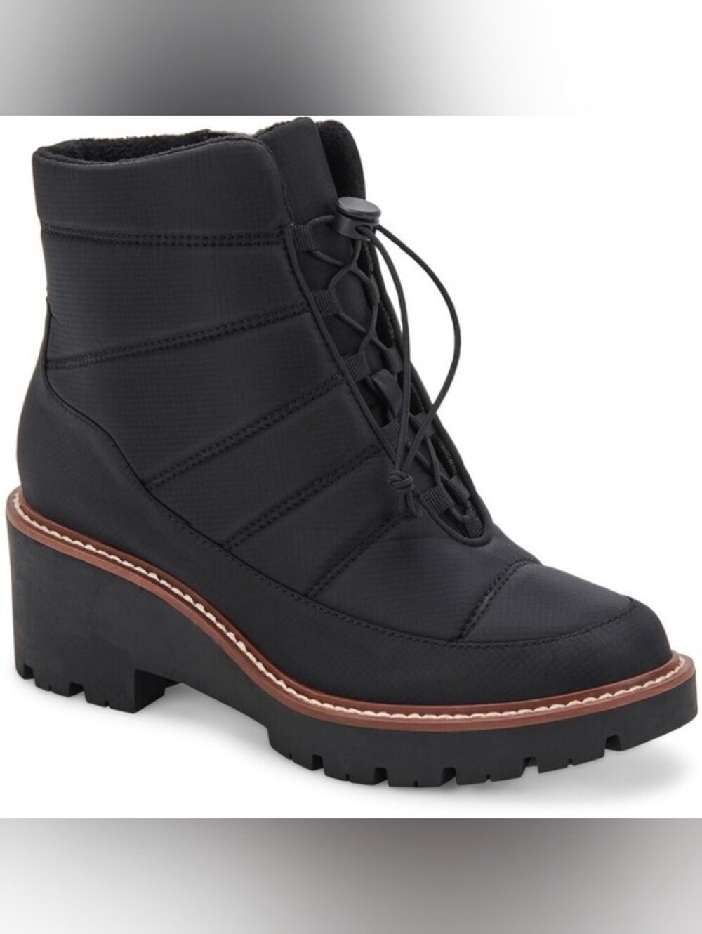 Blondo Daisy Women’s Waterproof Boots Black Size 7 New in Box NIB